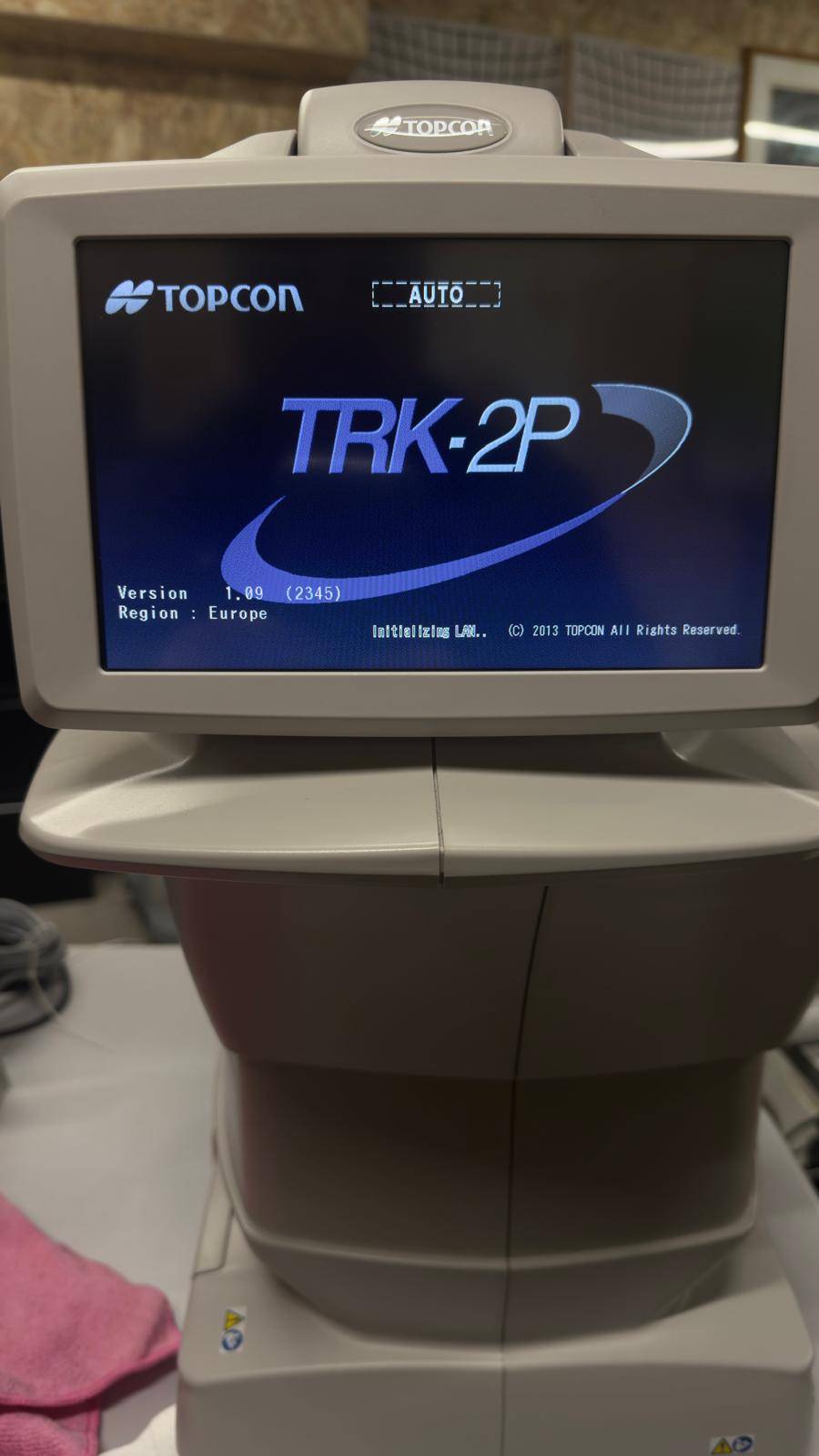 Topcon ARK Tonometer TRK2P User Side